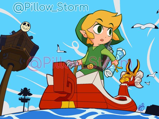 LoZWW - Get Into the Forsaken Fortress!