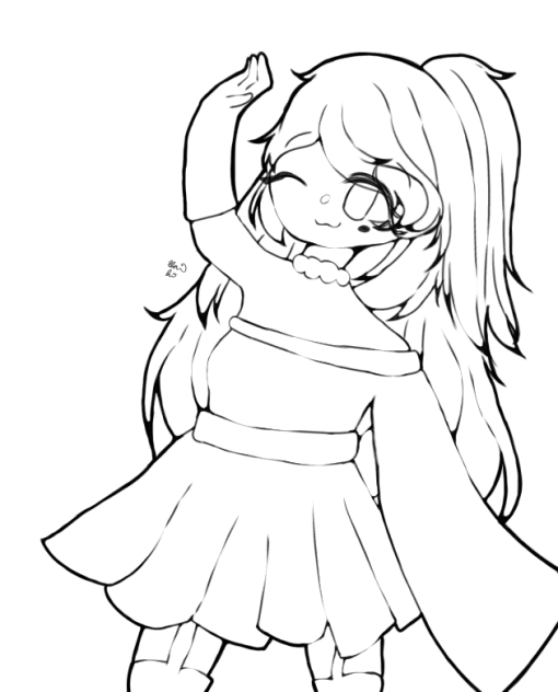 Dance with Style Lineart