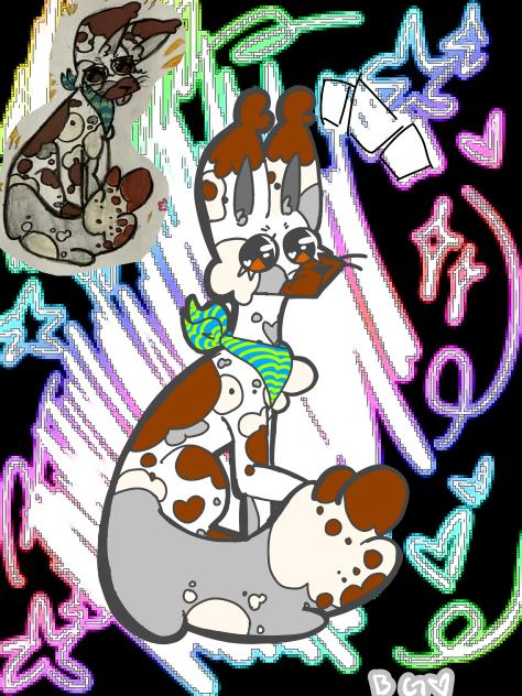 Redraw of random mind doggo