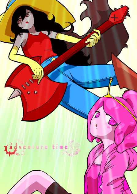 バブルガム マーセリン バブルガムとマーセリン - ibisPaint