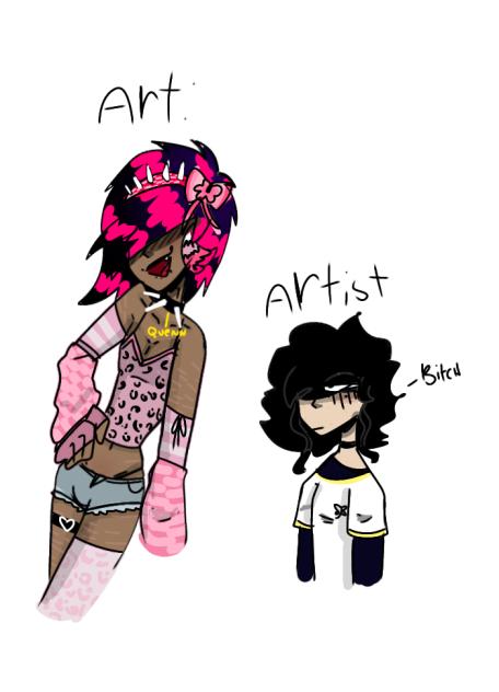 art vs artist