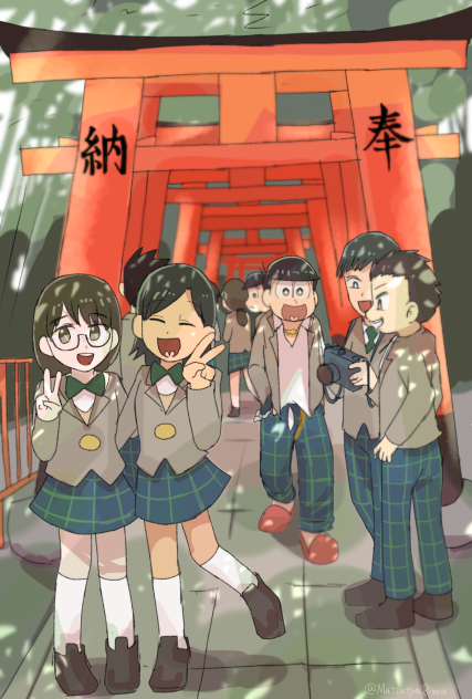【松映画ネタバレ有】卒アル写真風