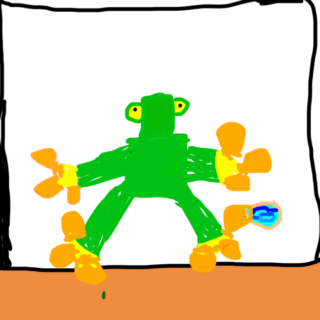 Pet frog