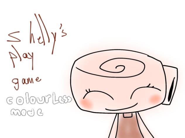 Shelly’s play game - colourless edition