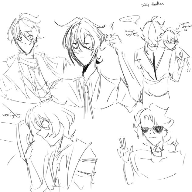 Fatui members doodle