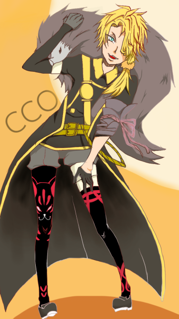 獅子王とお狐ニーソ