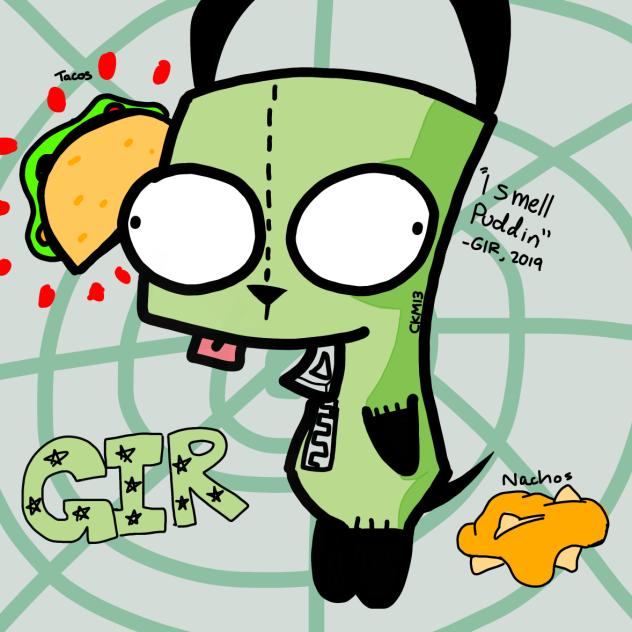 GIR from Invader Zim