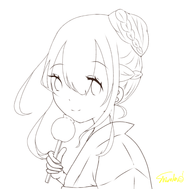塗り絵 フリーアイコン Ibispaint