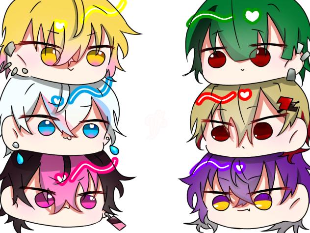 シクフォニ線画ー！！