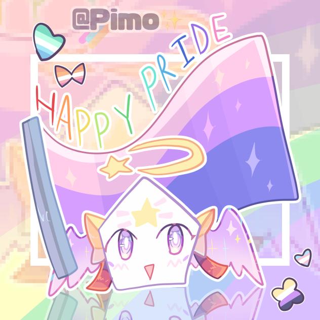 Happy pride month 🩷💜💙