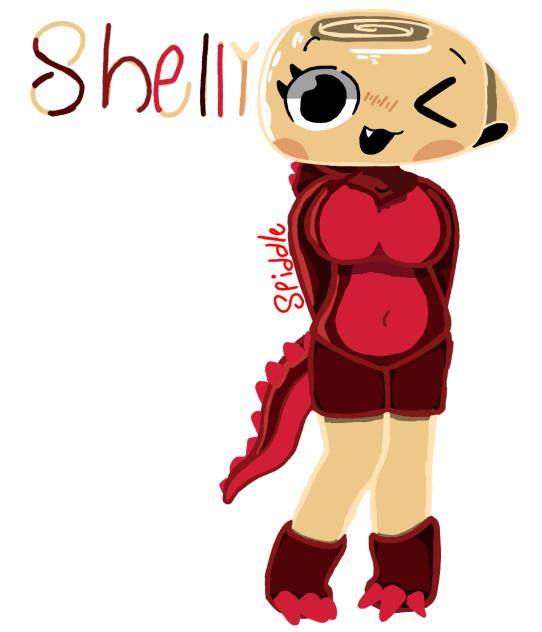 shelly from dandys world... yeah🐚
