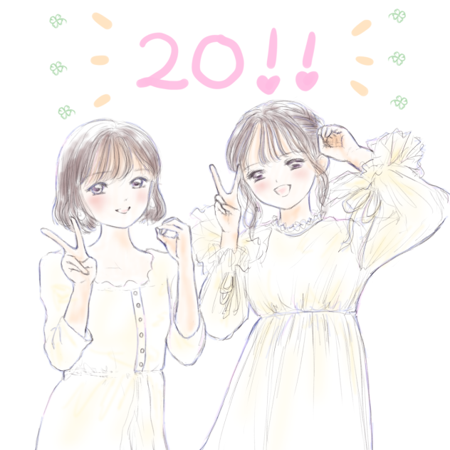 長谷川玲奈ちゃん20歳の時のファンアート。