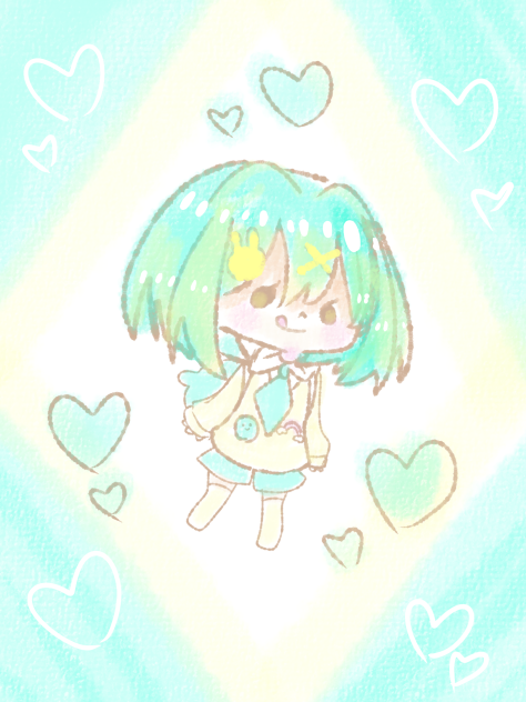 秘密アイドルの，リンちゃんです！