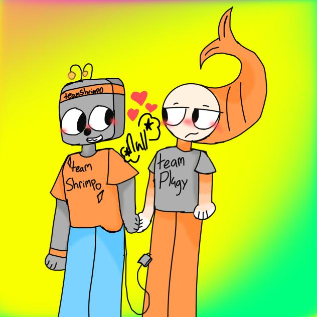 Plugy and Shrimpo