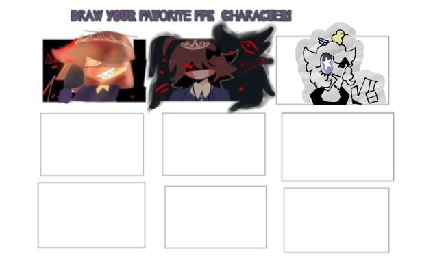 draw your favourite fpe character!