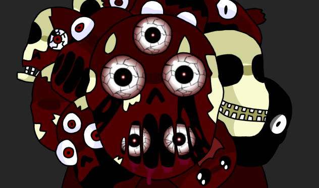 Eyesaur Jumpscare (ONAF5)