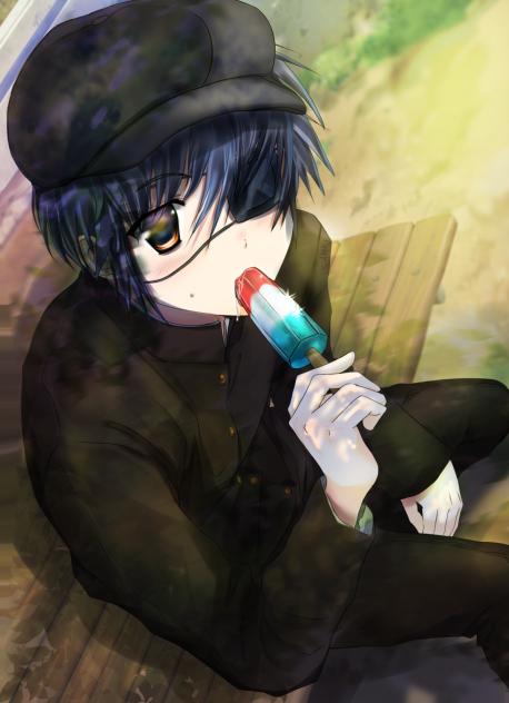 moe boy with popsicle