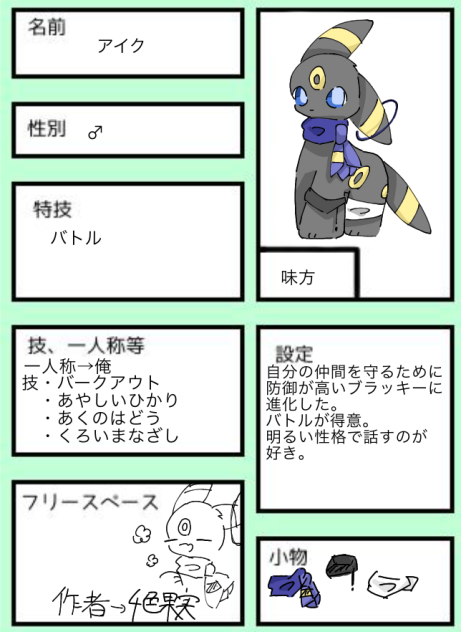 ボクのツイセキ  キャラ募集