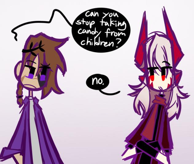 Colored outline test