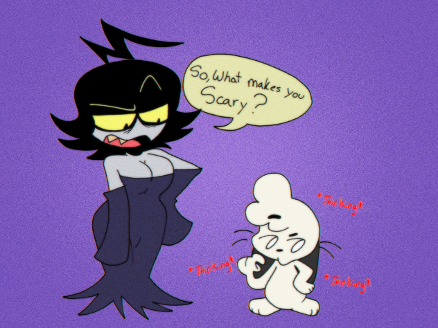 “What Makes u scary” Fan Comic pt1