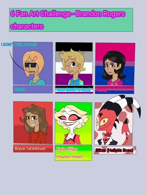 6 Fan Art Challenge #3