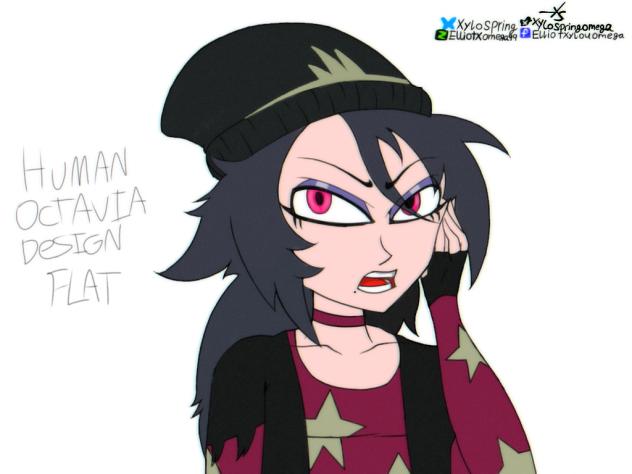 Human Octavia Design Flat Varient