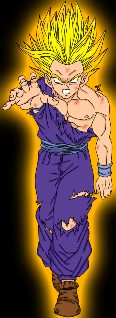 gohan en la saga de cell