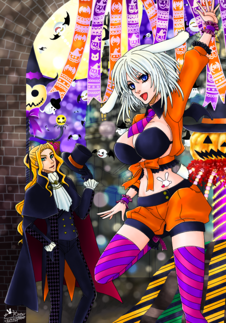 2017  ハロウィンイラスト  １