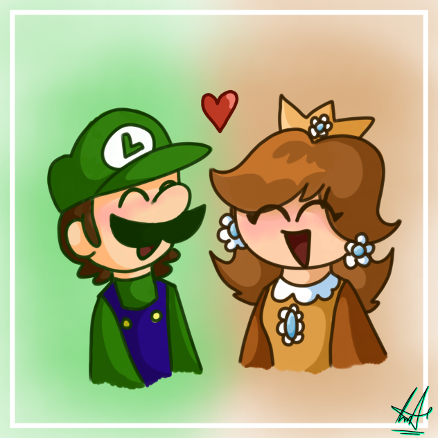Luigi x Daisy uehsjb