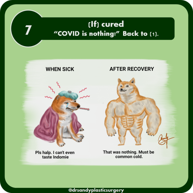 covidiot cycle 7