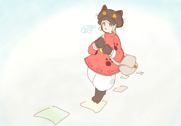 ニーニャ落書き