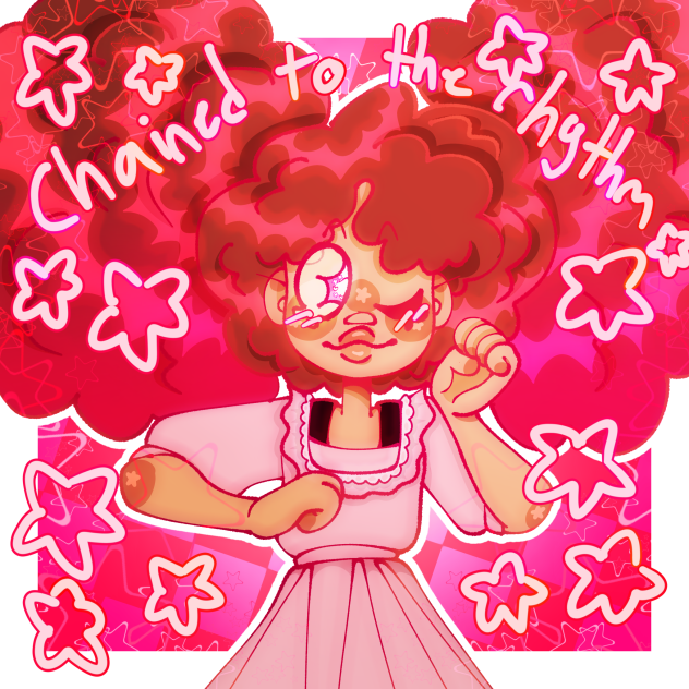 chained to the rhythm - ibisPaint