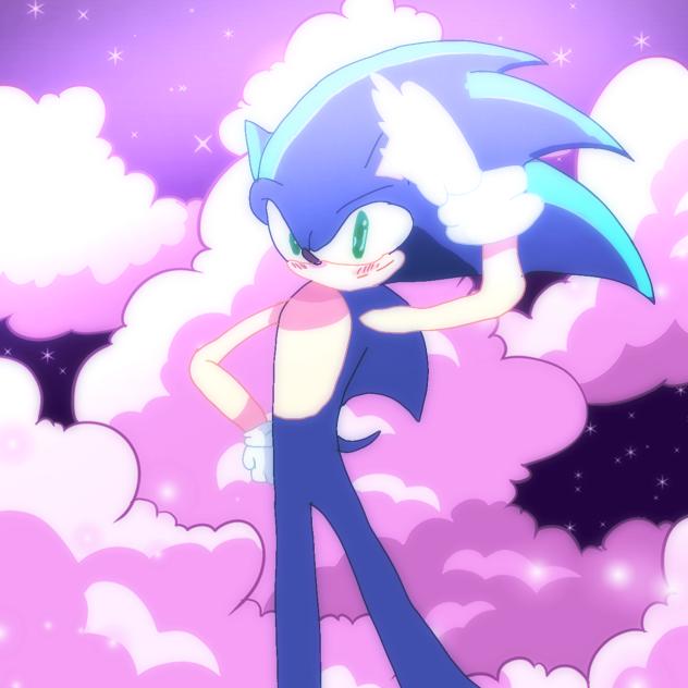 Sonic anime style