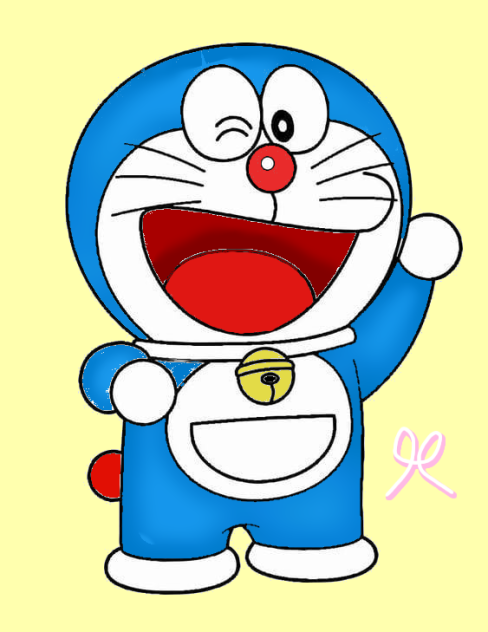 doraemon blue 🩵 - ibisPaint