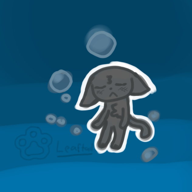 Bluestar drowning - ibisPaint