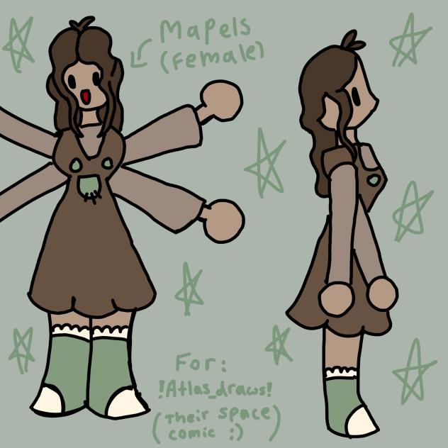 Human like species for my friend's comic