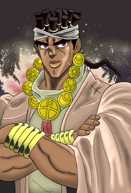 原作版 ジョジョの奇妙な冒険第3部  アヴドゥル