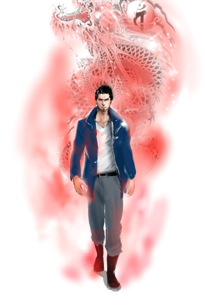 簡単に描ける！桐生一馬 - ibisPaint