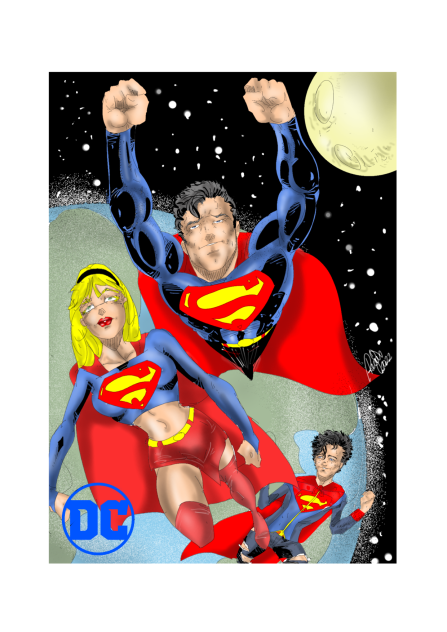 476 Superman - ibisPaint