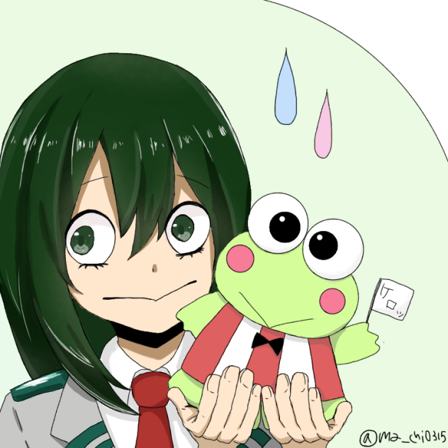 梅雨ちゃんとケロッピー