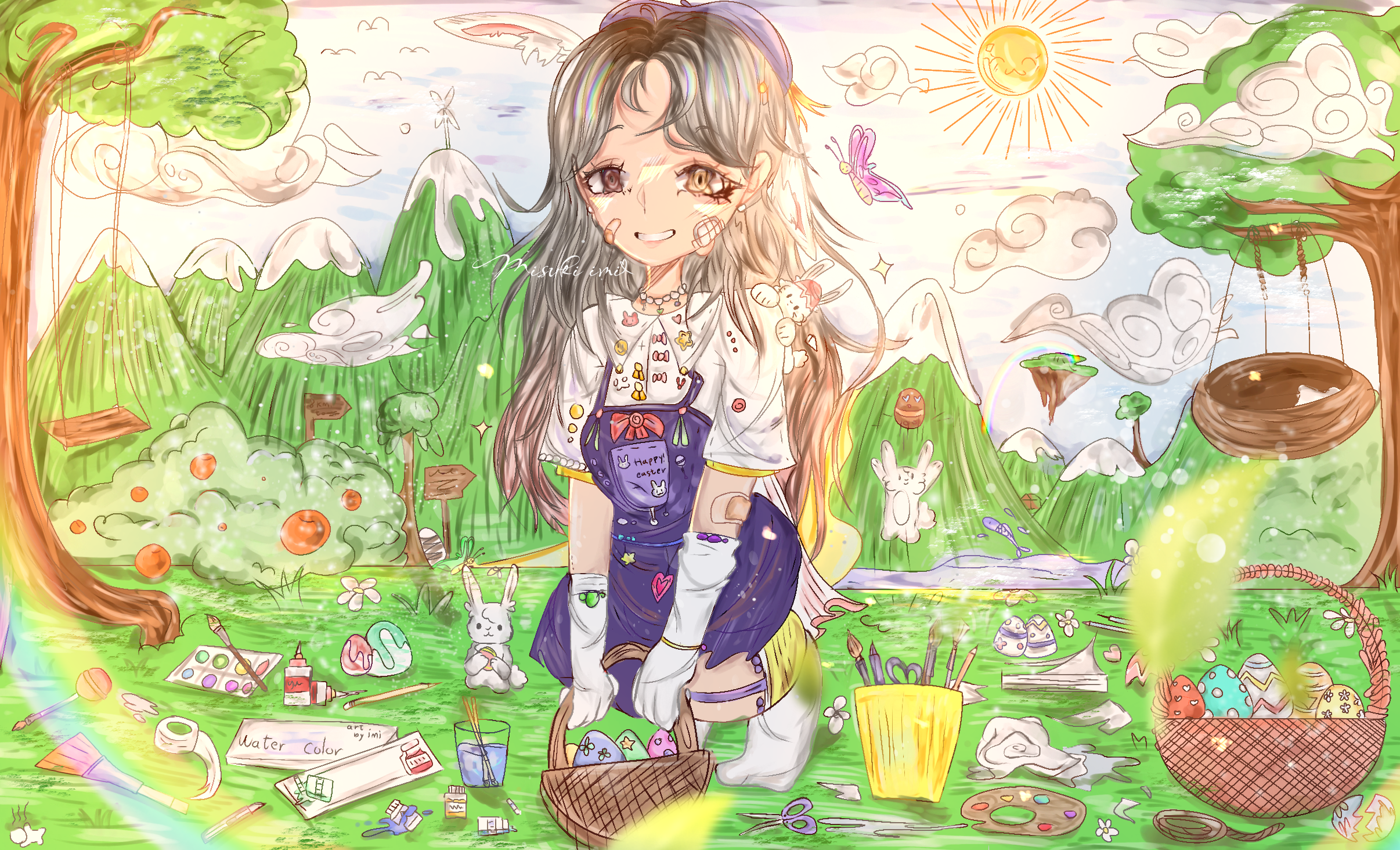 Happy Easter day - ibisPaint