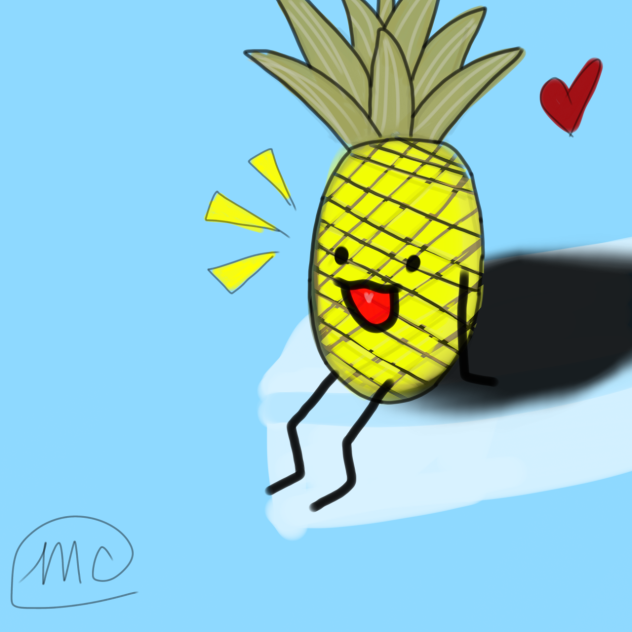 Fanart for Pineapple-san!!!❤️❤️✨✨