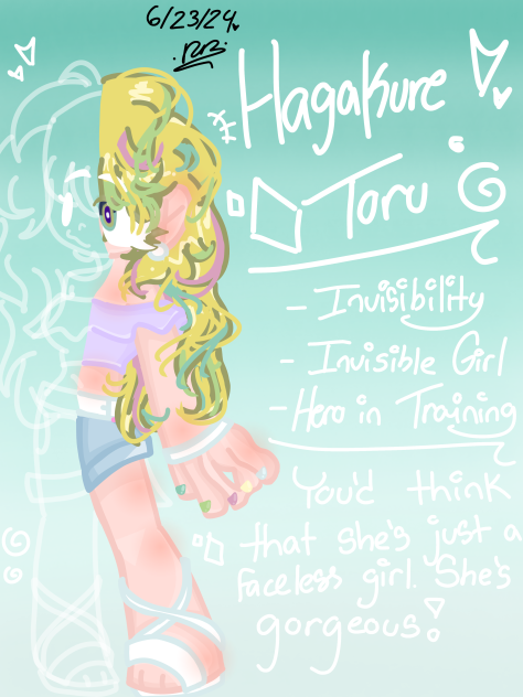 •Seat 16 - Toru Hagakure•