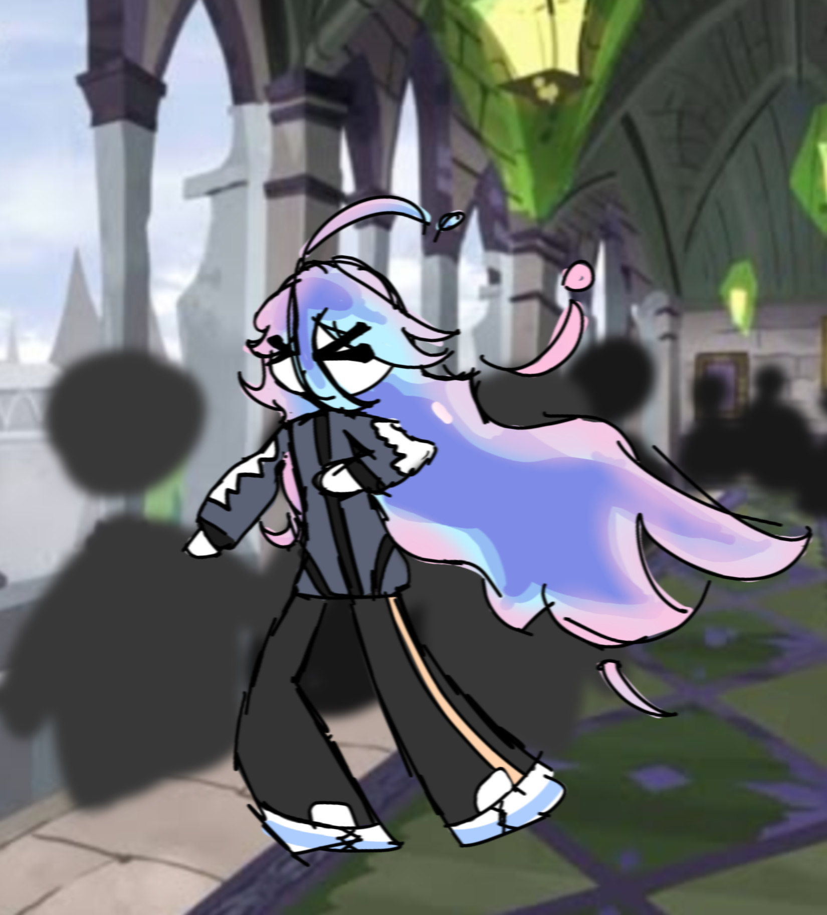 what is bro running from - ibisPaint