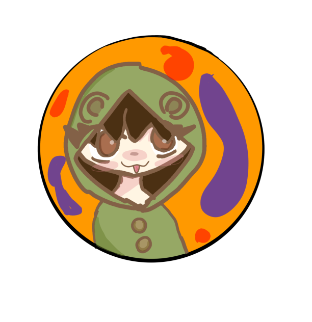 Green bear girl ;) 🐻🟢✨