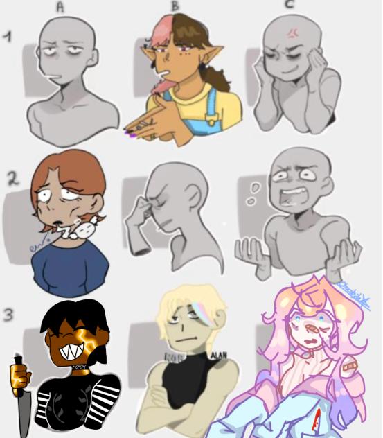 Angry collab - ibisPaint