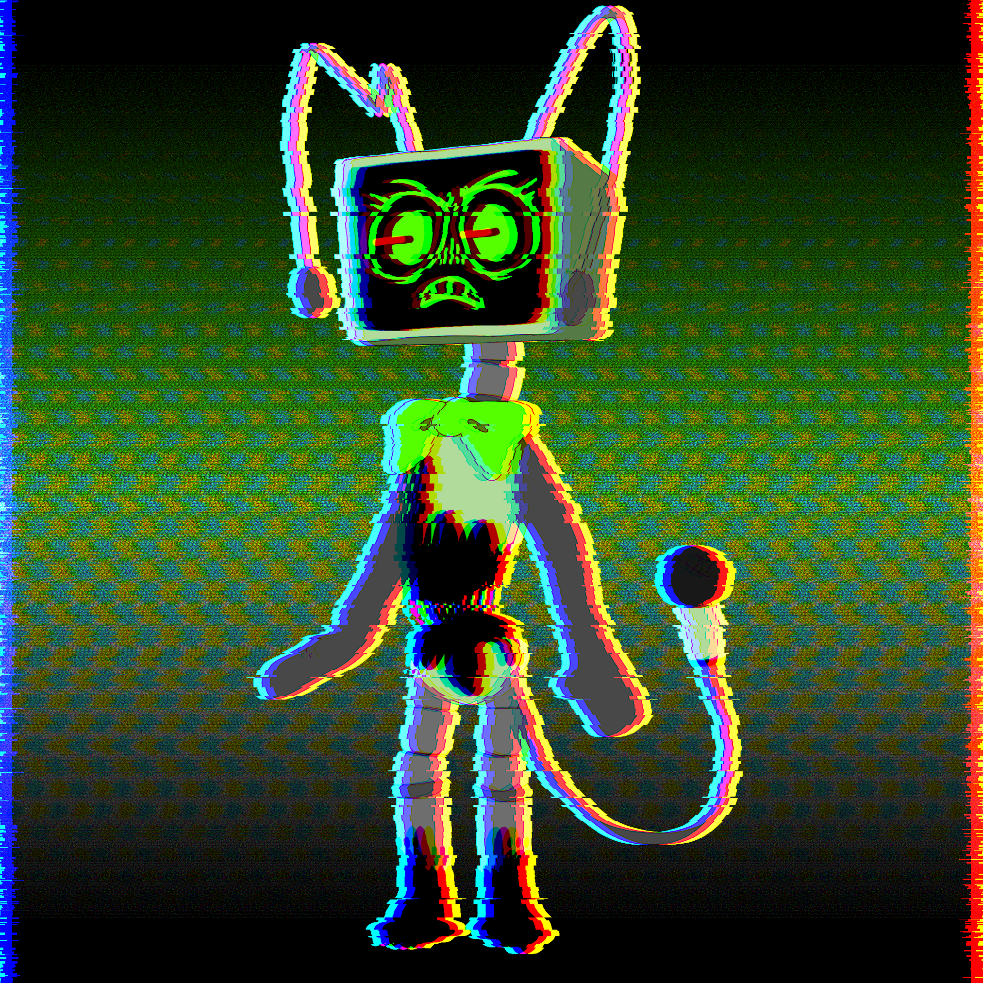 Twisted version of Vee from Dandy's - ibisPaint