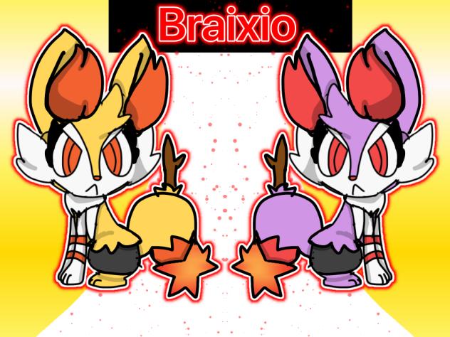 🔥Braixen + Luxio🔥