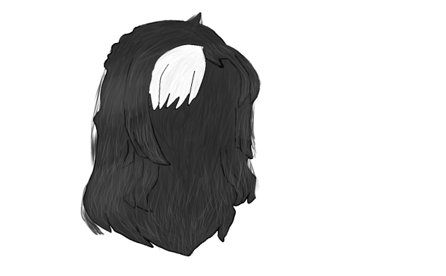 Cabelo realista iniciante - ibisPaint