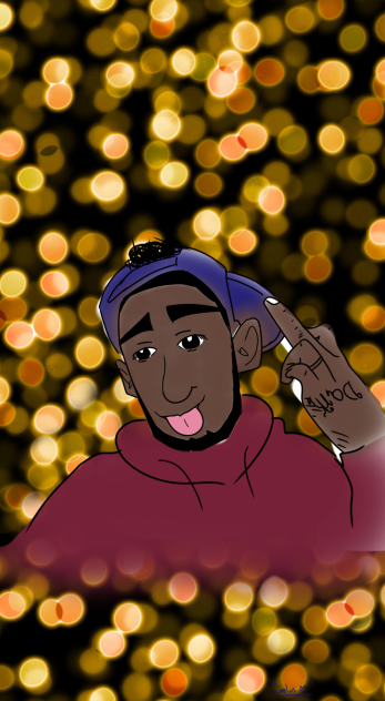 1° caricatura en digital